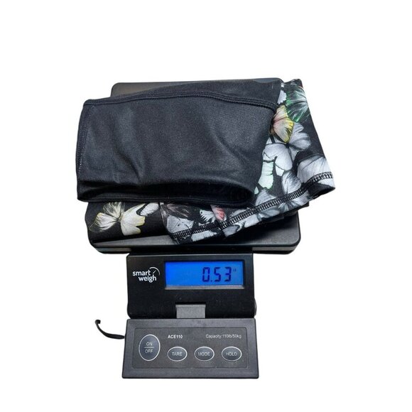 ALO Yoga Gypset Goddess Multicolor Butterflies Glossy Print Leggings Size Medium - Picture 6 of 7